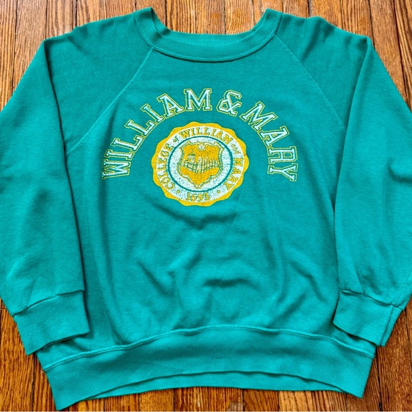 Vintage Other - 70’s College of William & Mary True Vintage Crewneck Sweater